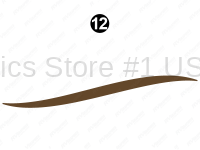 Short Brown Swoosh (L) - Image 2