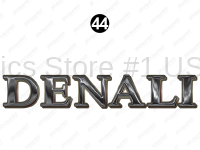 Side / Rear Denali Logo - Image 2