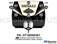 8 Piece 2016 Denali Travel Trailer Front Graphics Kit - Image 2