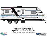 9 Piece 2019 Vibe Travel Trailer Curbside Graphics Kit - Image 2