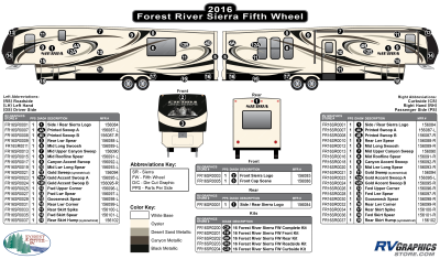 Forest River - Sierra - 2016 Sierra Fifth Wheel