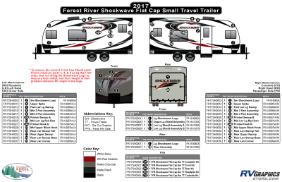 Forest River - Shockwave - 2017 Shockwave Small Travel Trailer with Flat Cap