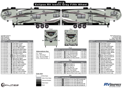 Eclipse - Iconic - 2018 Iconic Fifth Wheel