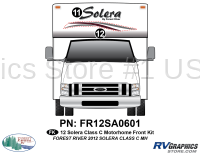 2 Piece 2012 Solera Motorhome Front Graphics Kit