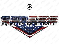 Back Patriotic Logo Shield