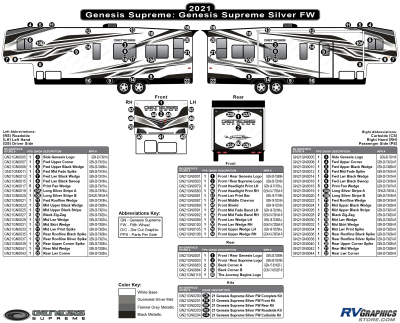 Genesis Supreme - Genesis - 2021 Genesis Supreme Fifth Wheel Silver Version