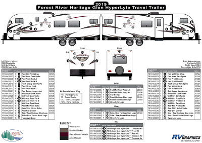 Forest River - Heritage Glen - 2019 Heritage Glen HyperLyte Travel Trailer