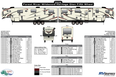 Forest River - Heritage Glen - 2020 Heritage Glen Fifth Wheel