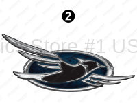 Small Blue Jayco Bird Icon