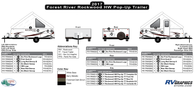 Forest River - Rockwood - 2017 Rockwood HW Pop Up Travel Trailer