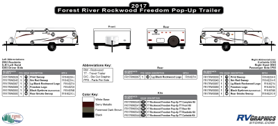 Forest River - Rockwood - 2017 Rockwood Freedom Pop Up Travel Trailer