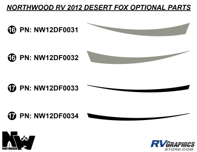 Northwood - Desert Fox - 2012 Desert Fox Optional Parts