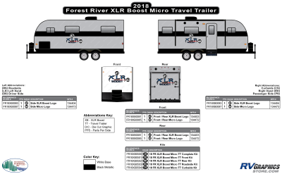 Forest River - XLR - 2018 XLR Boost Micro Travel Trailer