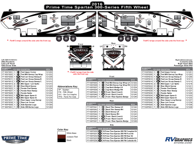 Prime Time - Spartan - 2016-2017 Spartan Fifth Wheel