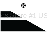 Cap Double Black Stripe RH