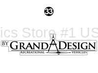 By Grand Design Decal