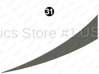 Rear Mid Charcoal Spike