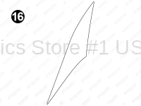 Front Cap White Swoop LH