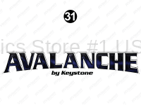 Side-Rear Avalanche Logo