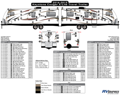 Keystone RV - Cougar - 2014-2015 Cougar X-Lite Travel Trailer