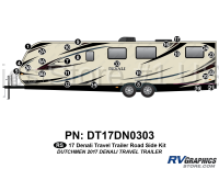 26 Piece 2017 Denali Fifth Wheel Roadside Graphics Kit