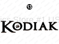 Side-Rear Kodiak Logo (M)