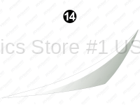 Front White Fade Swoop LH