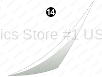 Front Slate/White Fade Swoop LH