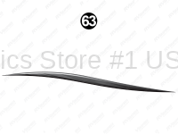 Mid Lwr Print Gray Swoosh