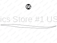 Rear Lwr White Swoosh