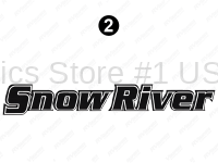 Side-Rear Snow River Logo