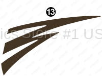 Fwd Mid Brown Wedge