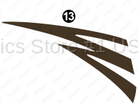 Fwd Mid Brown Wedge