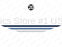 Front Cap Stripe Crest