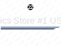 Lg Side Multi Stripe