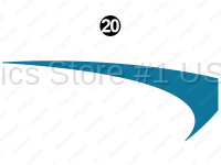 Rear Mid Blue Hook Upper