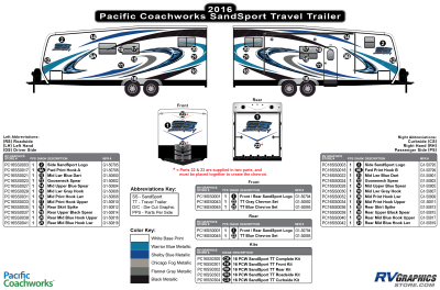 Pacific Coachworks - Sand Sport - 2016 Sand Sport Travel Trailer