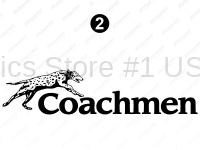 22" Coachmen Side Logo