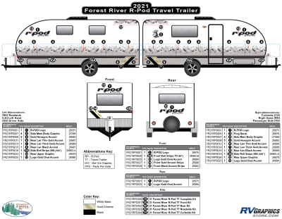 Forest River - R-POD - 2021 rPOD Travel Trailer