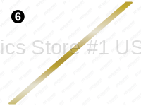 Rear Lwr Thin Gold Accent