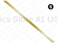 Rear Lwr Thin Gold Accent