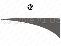 Rear Upper Gray Spike (RS) Roadside-Driver Side