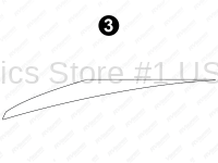 Fwd Upper White Spike (RS)-Roadside-Driver Side
