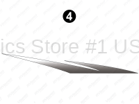 Fwd Skirt Fade Spike (CS)-Curbside-Passenger Side-Doorside
