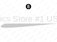 Fwd Silver Skirt Hump (RS)-Roadside-Driver Side