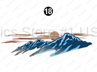 KY05MT0035 FW Cap Mountain Scene