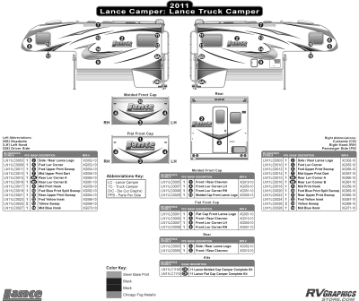 Lance Camper - Lance Truck Campers - 2011-2014 Lance Camper Neutral Color Option