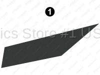 GN21MG0001 Fwd Upper Lg Alloy Stripe  RS-Road-Driver Side