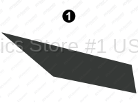 GN21MG0002 Fwd Upper Lg Alloy Stripe  CS-Curb-Passenger Side