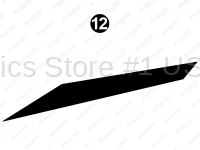 GN21MG0023 Rear Black Spike A  RS-Road-Driver Side